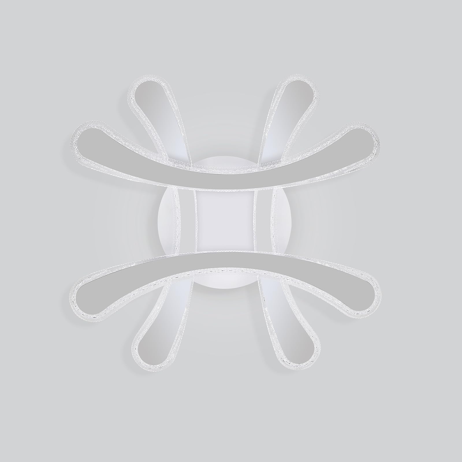 Plafon LED Techo Regulable, 78W Lamparas De Techo Con Mando A Distancia, Moderna Luz Para Cocina Dormitorio Comedor Sala De Estar 3000K-6500K