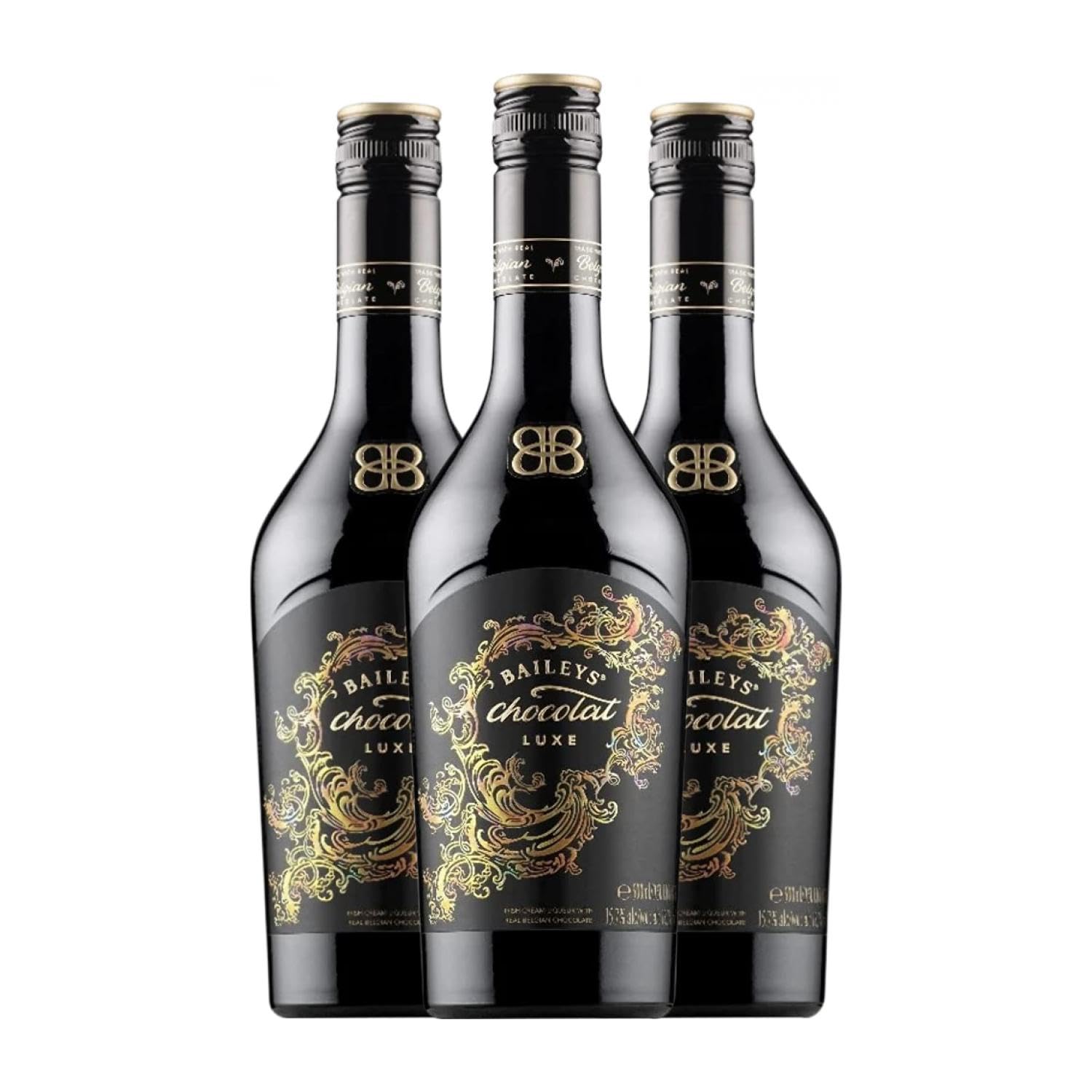 Crema de Licor Baileys Irish Cream Luxe Chocolat Botella Medium 50 cl (Caja de 3 Botella Medium de 50 cl)