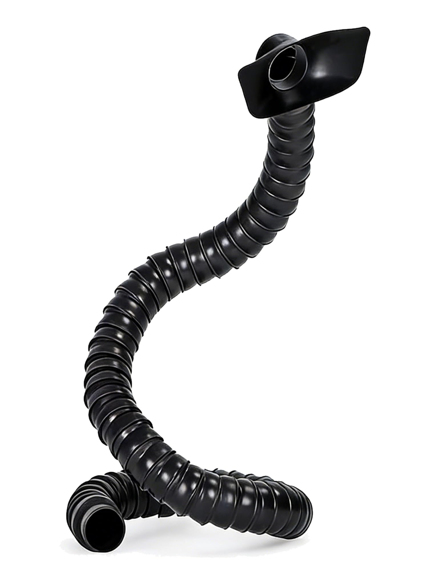 Brazo extractor de humos ajustable, manguera de extracción de humo y polvo, 7,5-160 cm, para ventilación de banco de trabajo