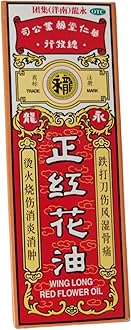 Nature Therapy Cinnamonleaf Red Flower Massage Oil Hong Hua You 20ml WoodLock