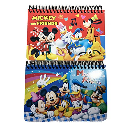 Mini Note book Mickey et ses Amis parfaits pour collecter chaque autographe Disney