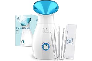 NanoSteamer Large 3-in-1 Nano Ionic Facial Steamer