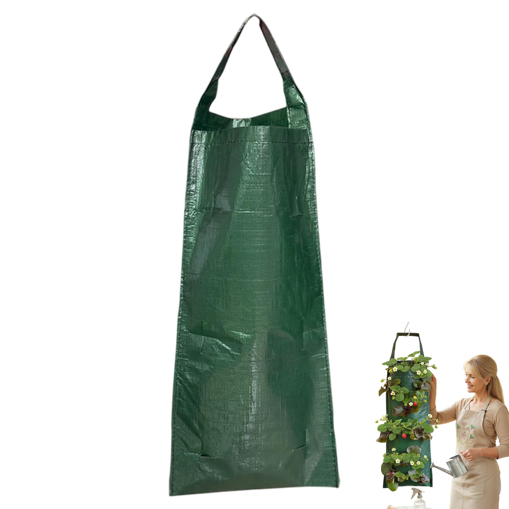 Macetero de hierbas y tomates para balcón ideal para crear un huerto colgante en el hogar