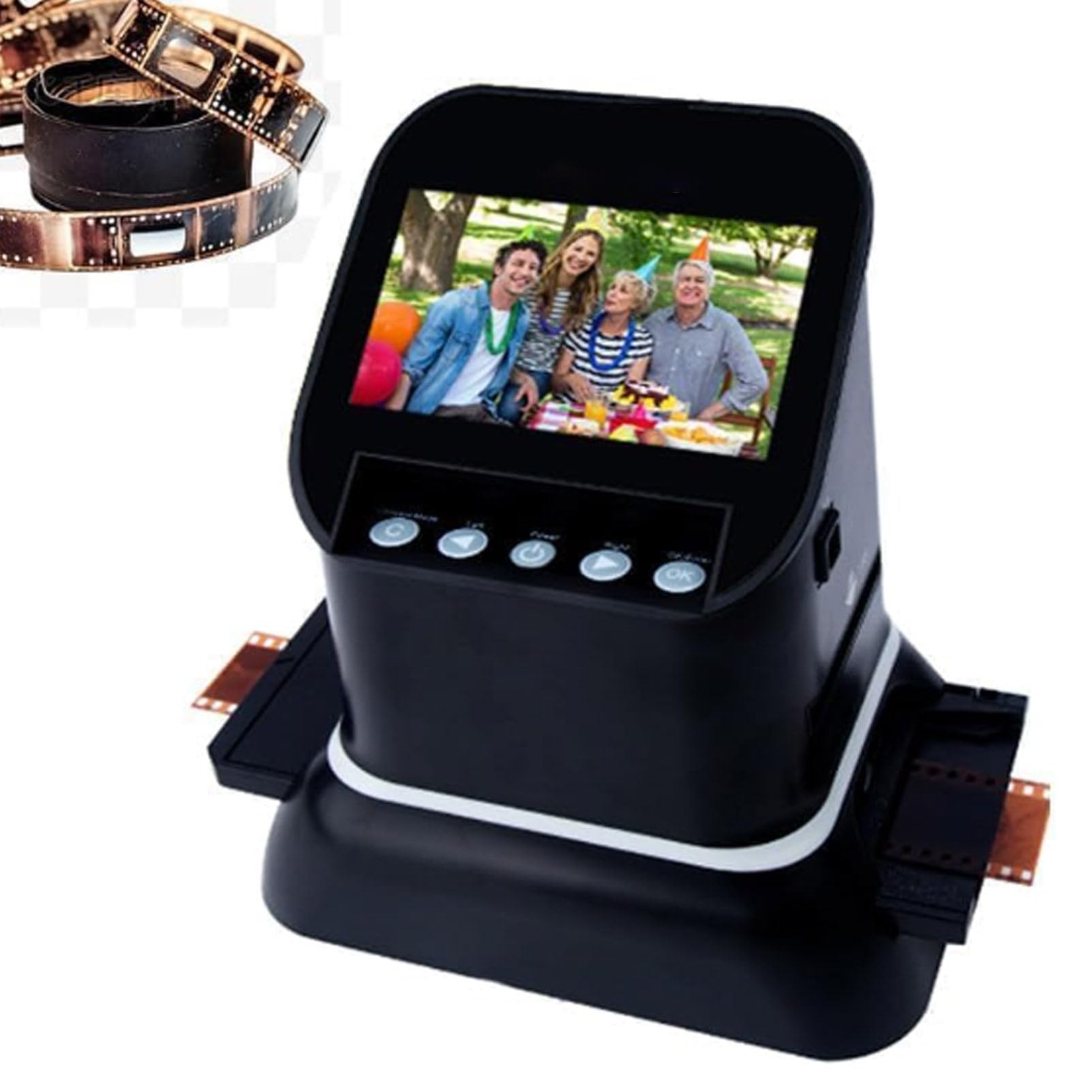 Professional 22MP Film Scanner for 35mm, 135,126,127 Film - with Large 4.3" LCD to Scan Negatives & Slides in High Resolution-image-31