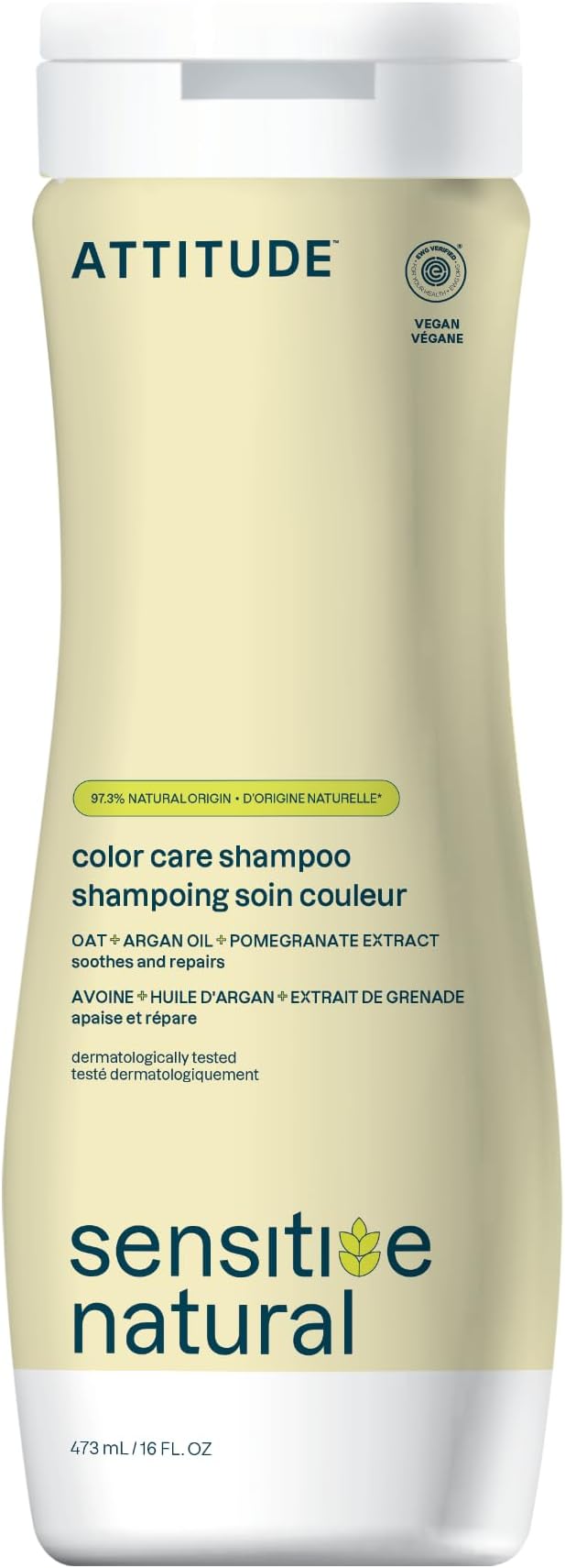 Nat Shampoo- Repair & Colour Prot Argan Oil, 473 ml