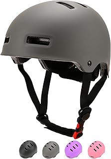 LOKJIJI Adjustable Kids Bike Helmet for Boys Girls Kids Yout