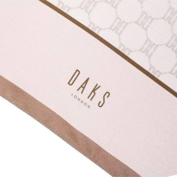 DAKS 雨傘　ベージュ　ムーンバット 雨傘】 ダックス (DAKS) モノグラムジャガード 長傘 【公式