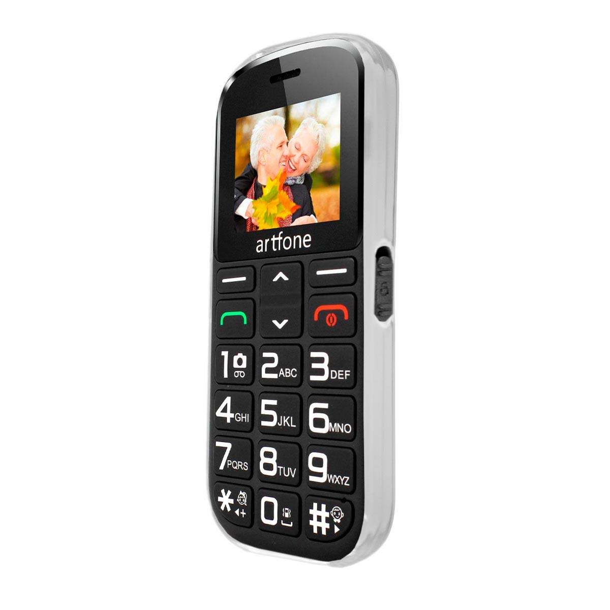 caseroxx TPU-Custodia in nero per Easyfone Prime-A5 – protezione su misura