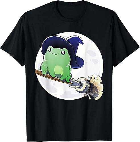 Frog Witch Shirt - Funny Toad Witch Halloween Costume