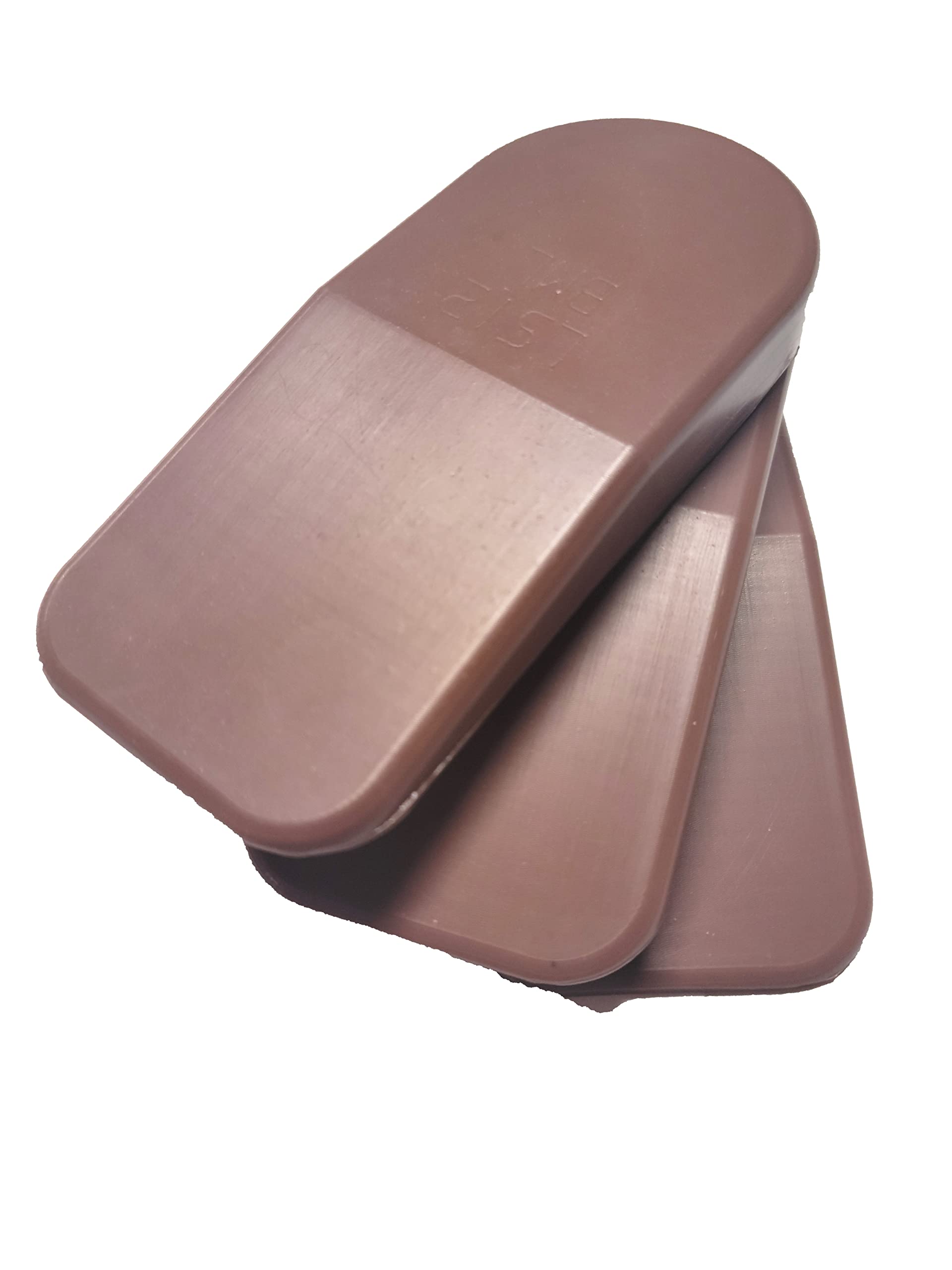 BML 12mm Heel Lifts, 3pk (Ladies Small, Red [Firm])