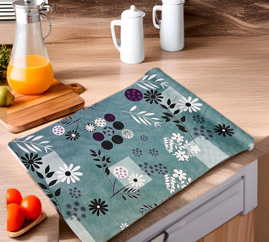 REVEXO Kitchen Drawer/Cabinet Shelf Mat|Flower Design with PVC Material|Adjustable Size 5 MTR Roll, Standard,Polyvinyl Chloride -REV-038-image-13