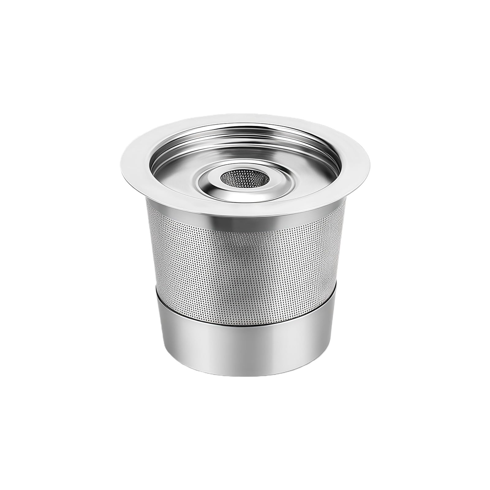 Piceioep Universals Coffee Capsuled Cup K Cups Stainless Steel Coffees Capsuled Pods for Coffee Maker Enduring Stainless Steel K Cups Pods