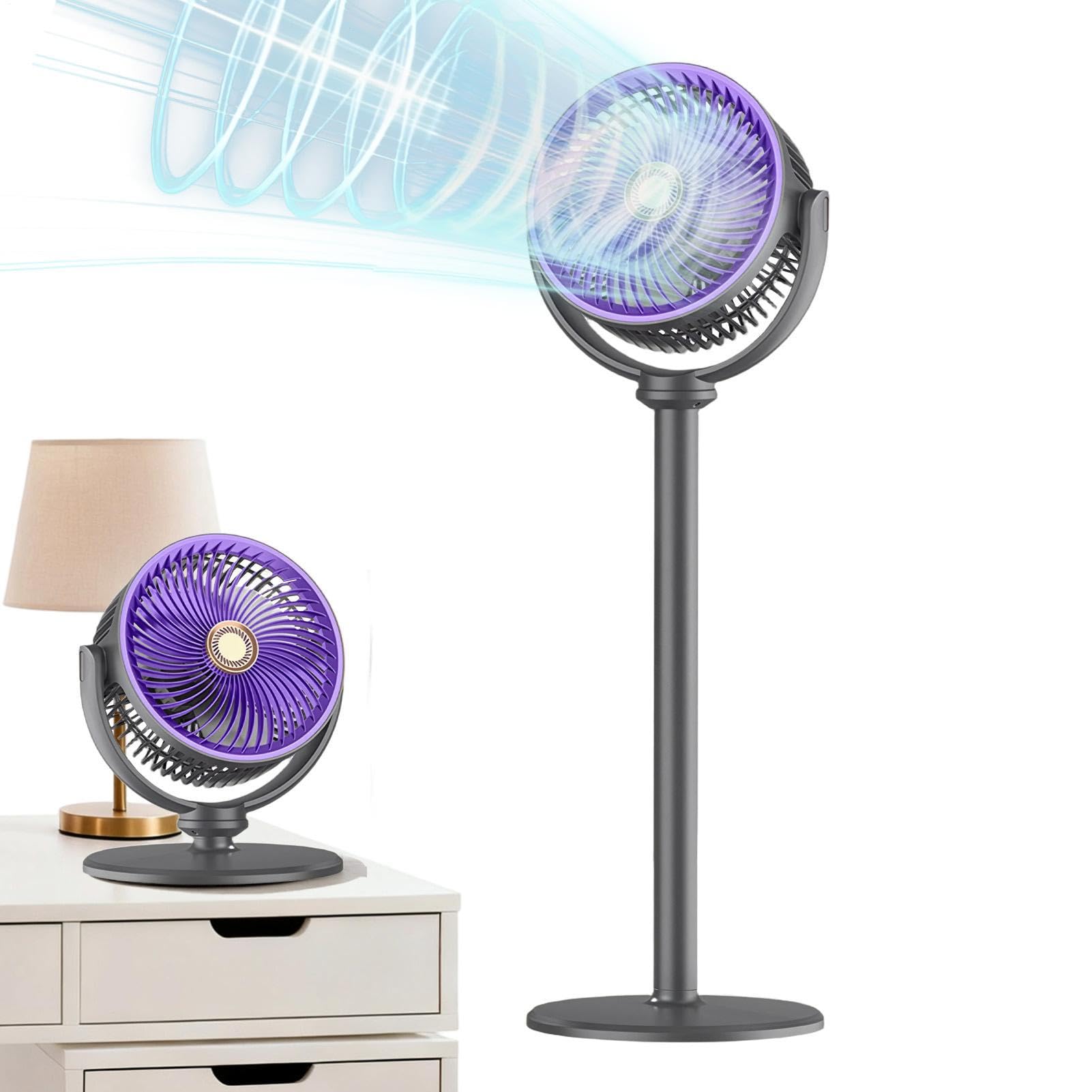 Ventilatori a piantana per camera da , casa 5 Velocità, Silenzioso, Altezza | Ventilatore A Piantana Portatile Rinfrescante Per interno, ufficio, scuola, campeggio e