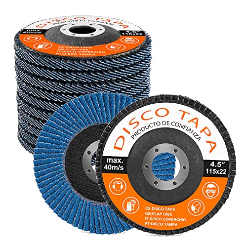10 Pack Strip Disc Wheel for Angle Grinders Stripping Wheel, Paint Stripping Disc, Poly Abrasive Wheel for Metal Rust Welds, Oxidation, Paint Remover