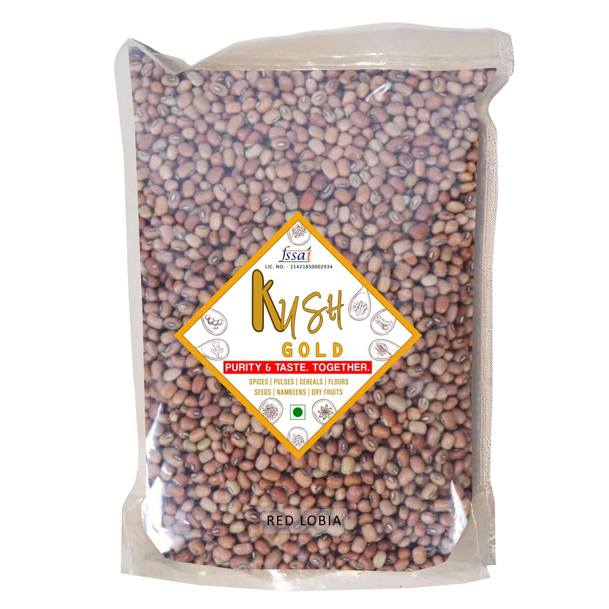 Kush Gold Cowpea Red Beans/Red Chowli Whole/Lal Chawli/Red eyed cowpeas (500 grams) (B0B8SBB86Z) Amazon Price History, Amazon Price Tracker
