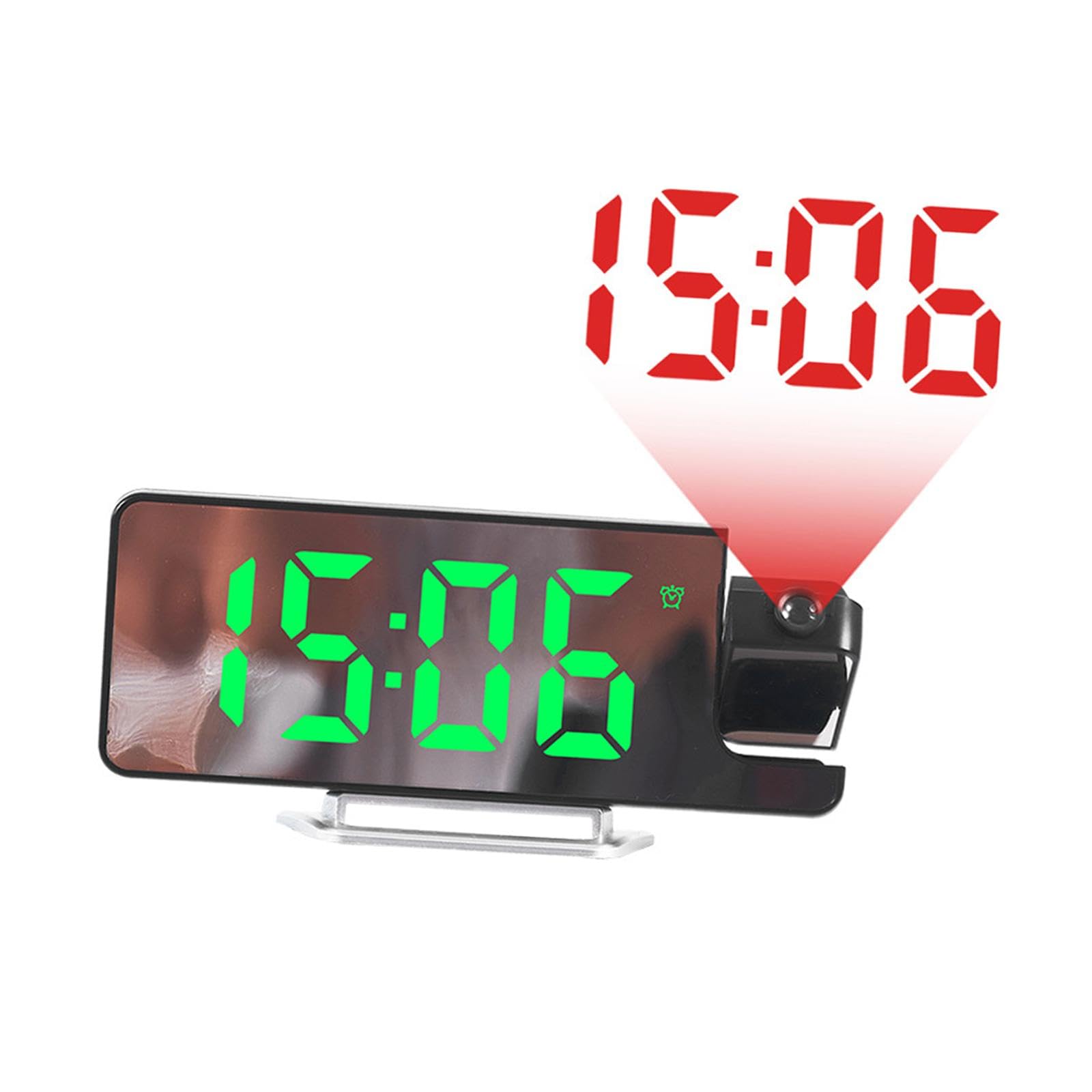 MERISHOPP® Projection Alarm Clock Date Digital Clock for Bedroom Ceiling Desktop Green|Home & Garden | Home Decor| Clocks |1 Projection Alarm Clock 1
