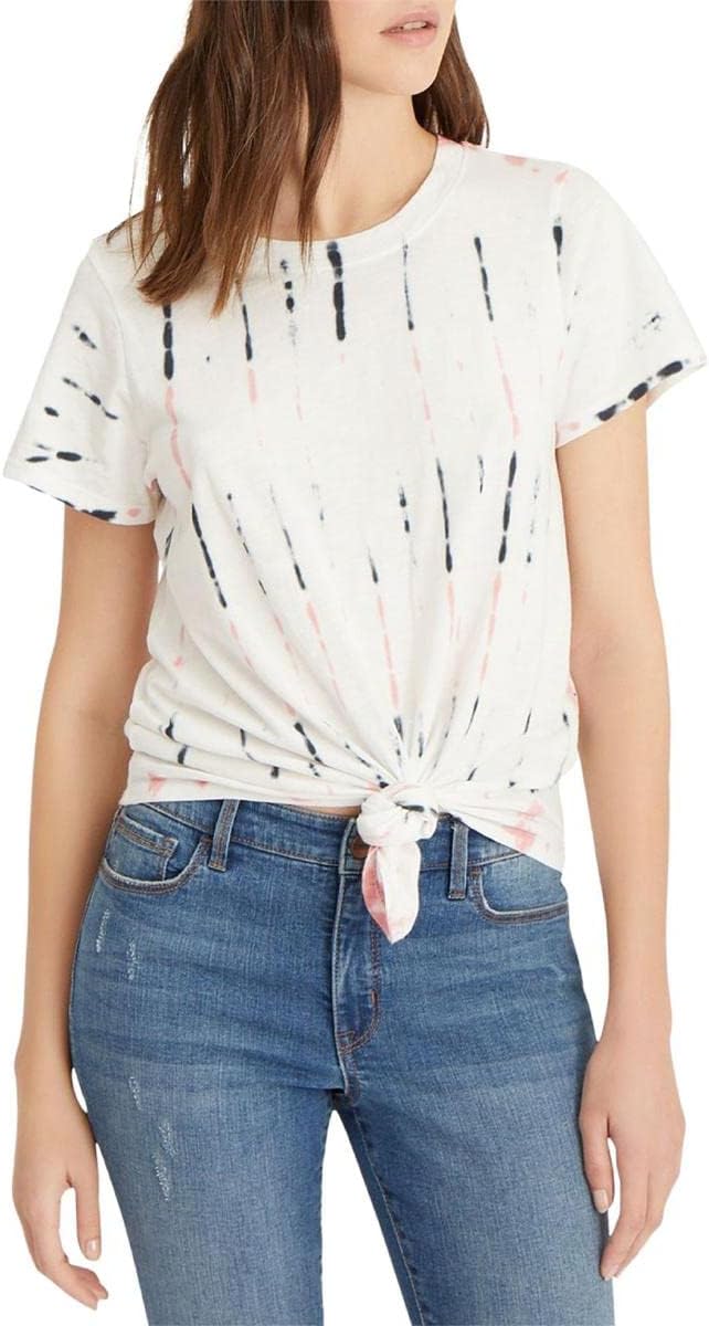 Sanctuary Perfect Knot Tee for Women - Pull Over Construction with Crew Neckline, Short Sleeves Trendy Summers T-Shirt