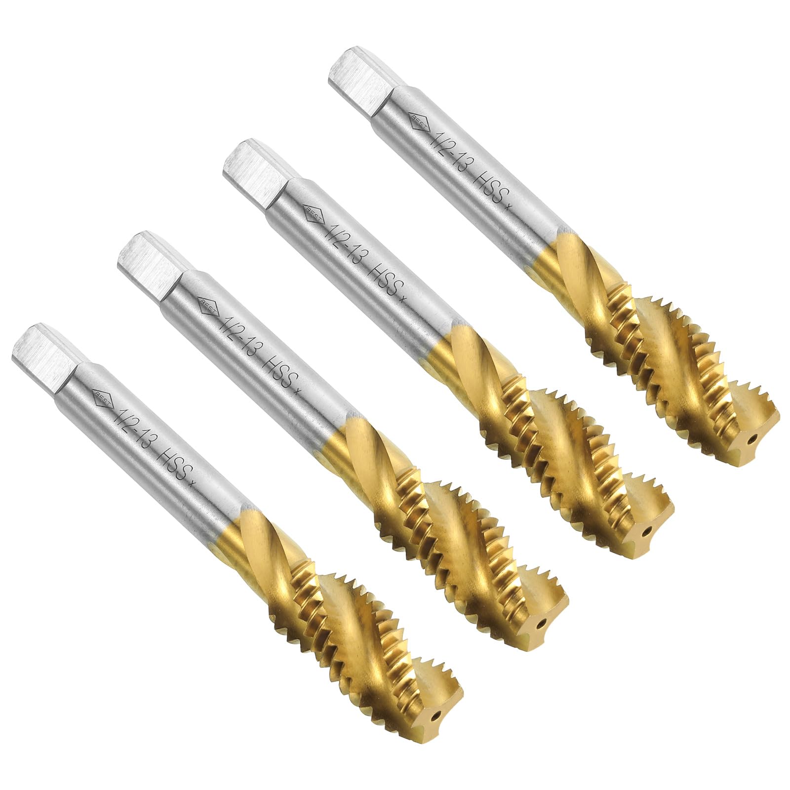 Tarauds à cannelure en spirale 1/2-13 UNC pour taraudage machine sans bourrage