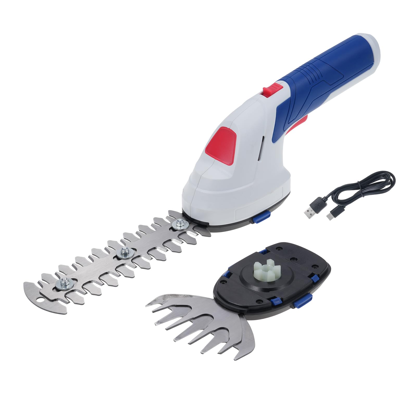 Taille-haie électrique, Outil sans Fil Rechargeable pour Haies, arbustes, Entretien du Jardin et de la Cour