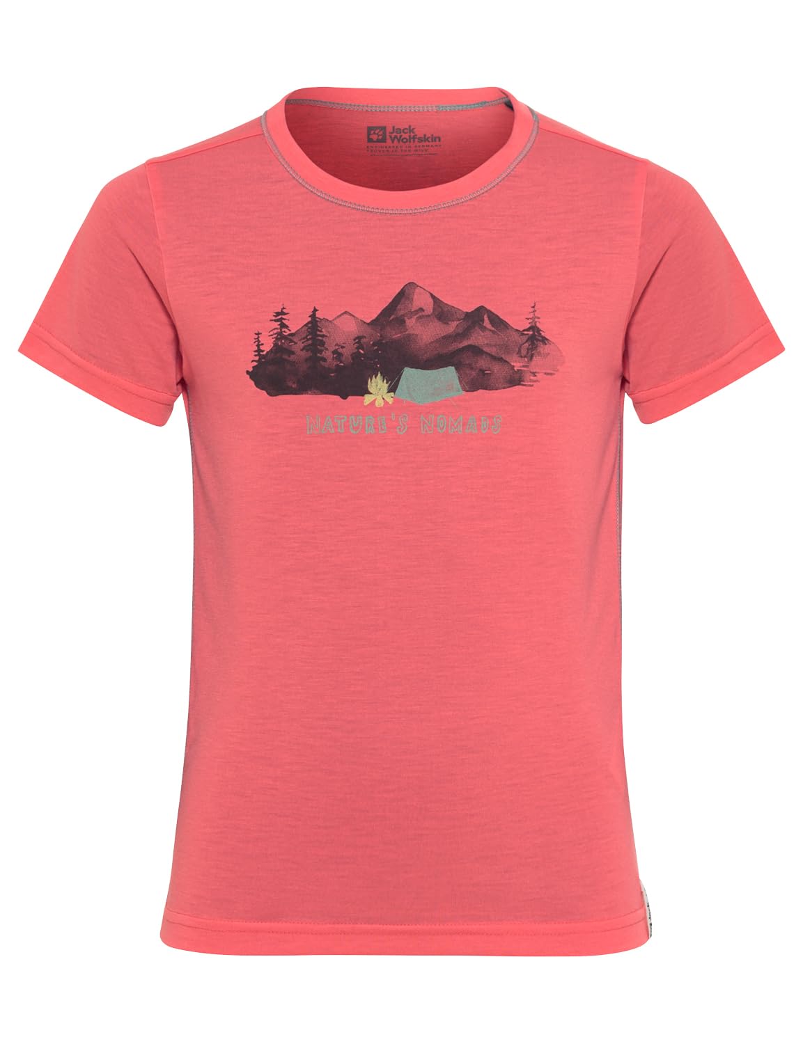 Jack Wolfskin Unisex Kinder Hiking Graphic T Kids T-Shirt
