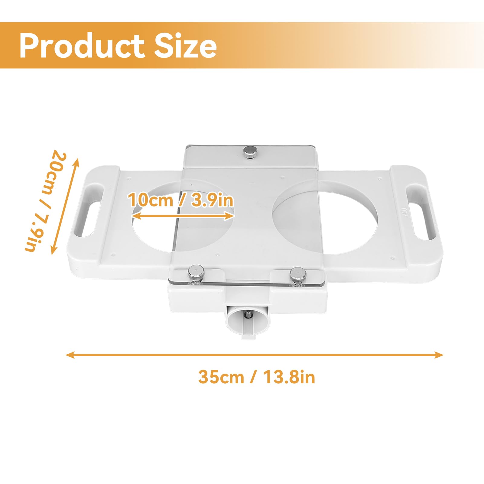 Hamburger Press Patty Maker, Macchina per Hamburger a 2 Fori per tritacarne riempitivo per Salsicce