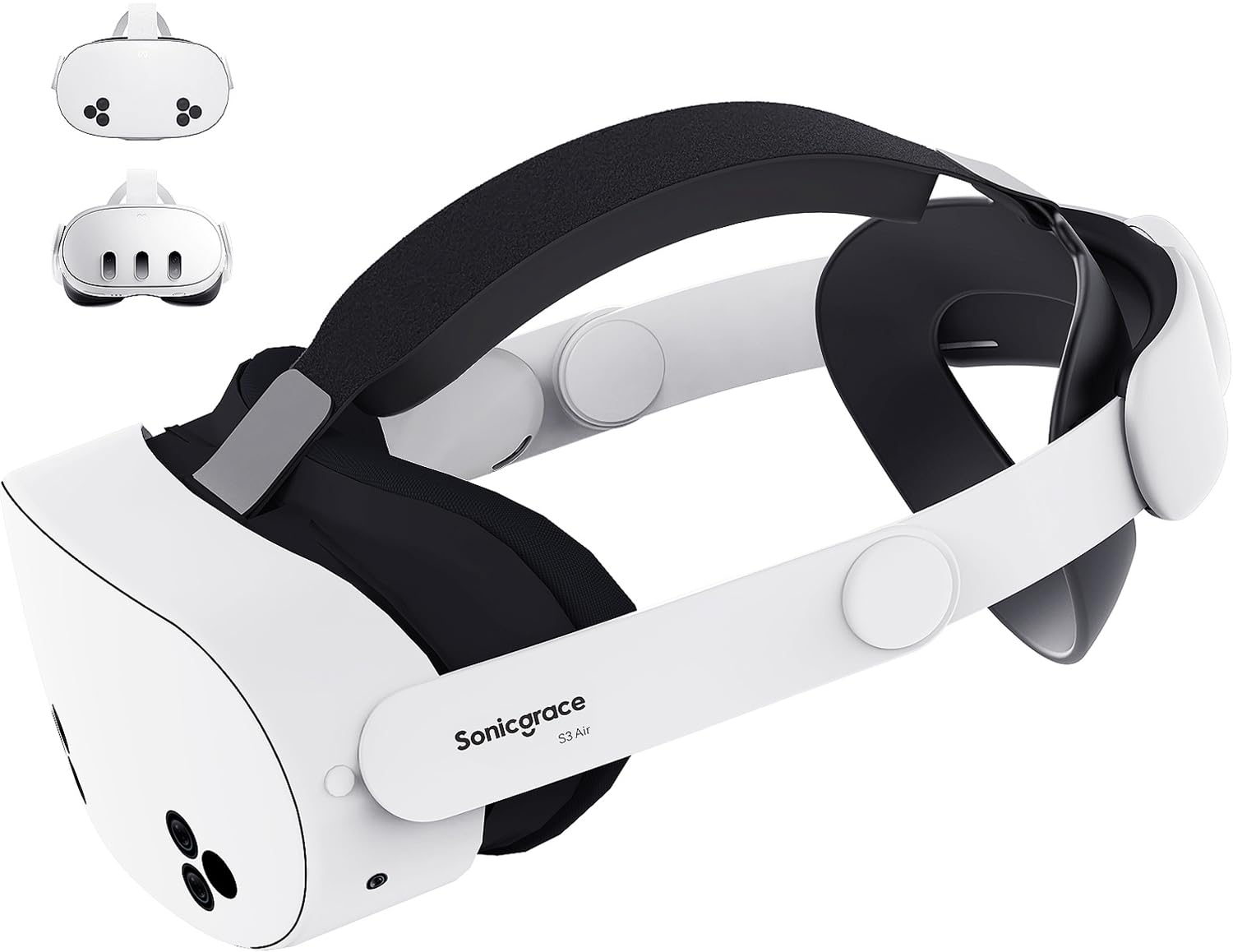  Quest 3S + Comfort Head Strap セット Amazon.com: KIWI design Comfort Head Strap Compatible with