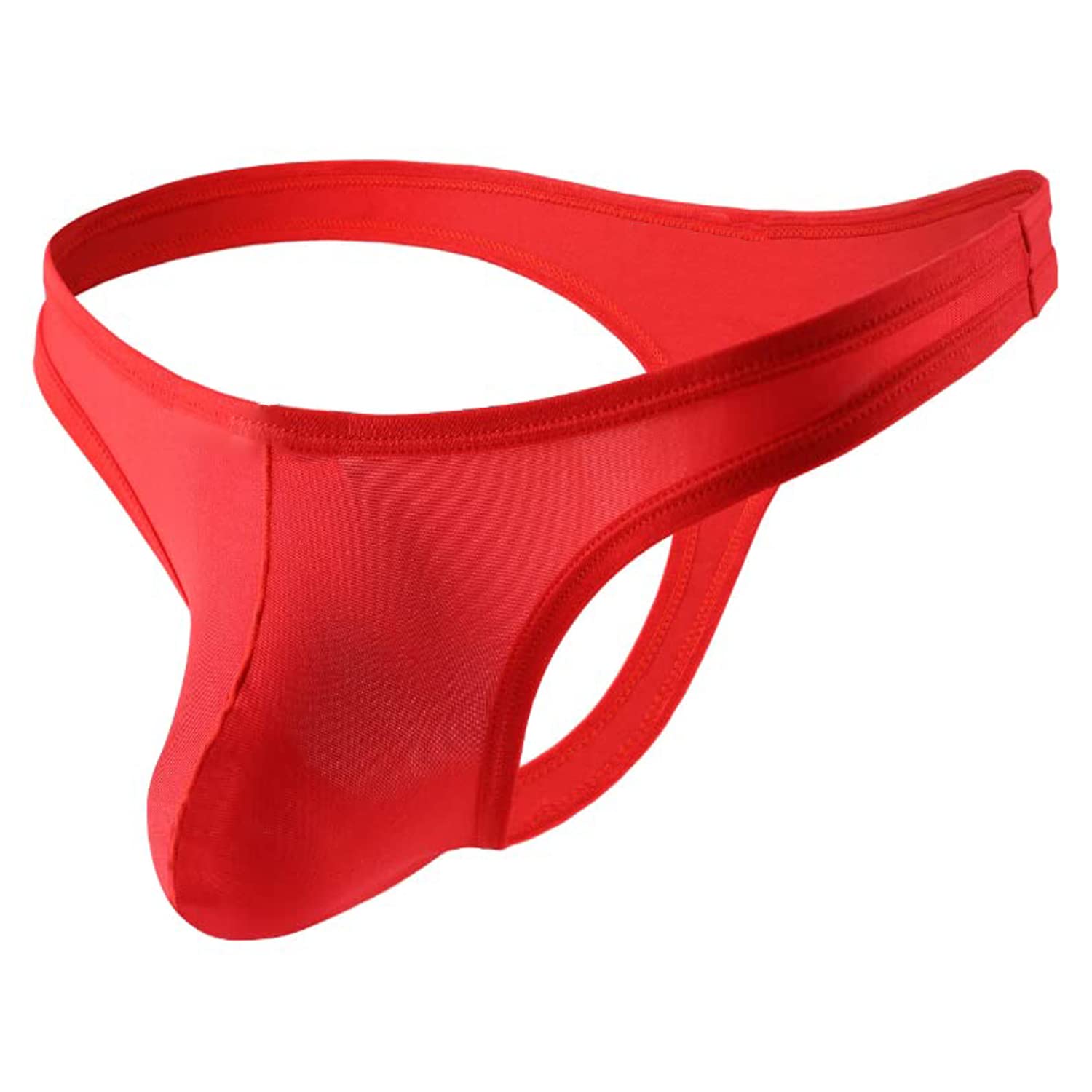 Mens Microfiber Low Waist Free Size Thong Underwear-image-44
