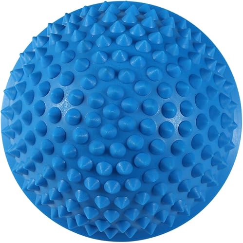 Miniatura 2 de Mavis Laven 5 colores media redonda de PVC bola de masaje cuerpo rodantes Spiky pie Wakers Balance & Dome Yoga Balls Fitness ejercicio gimnasio