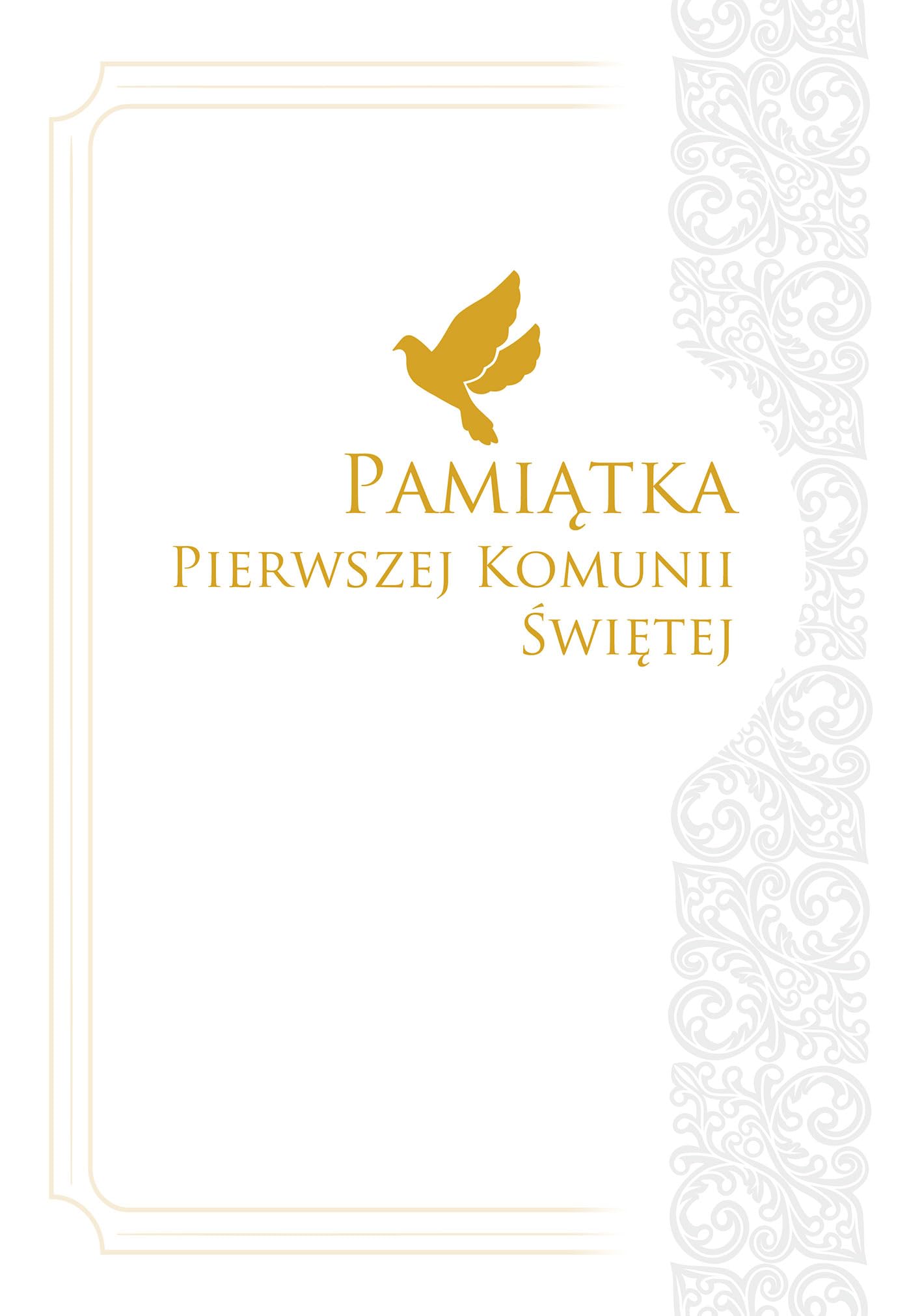 Pamiatka Pierwszej Komunii Swietej