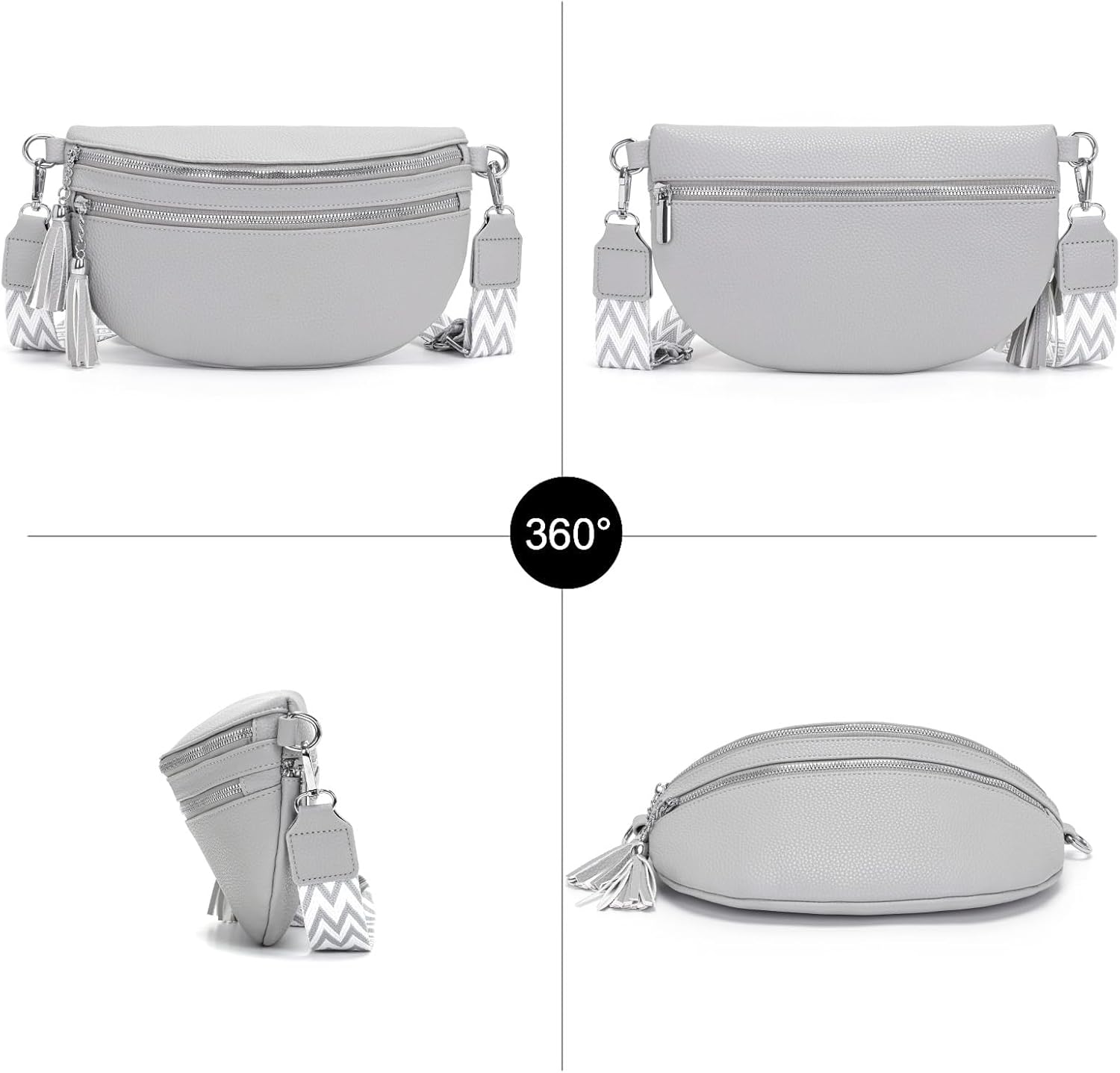 Die besten Umhängetaschen für jeden Anlass: Stil und Funktionalität 10 LANXINGLUO Crossbody Bag