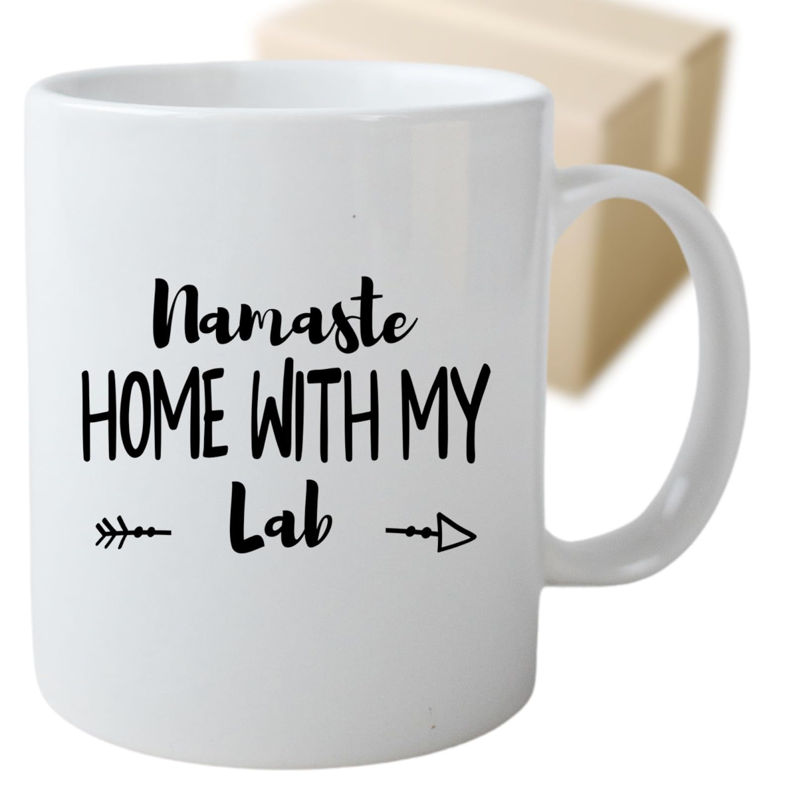 Coffee Mug Namaste Home with My Pet Pet Funny Pet 759355