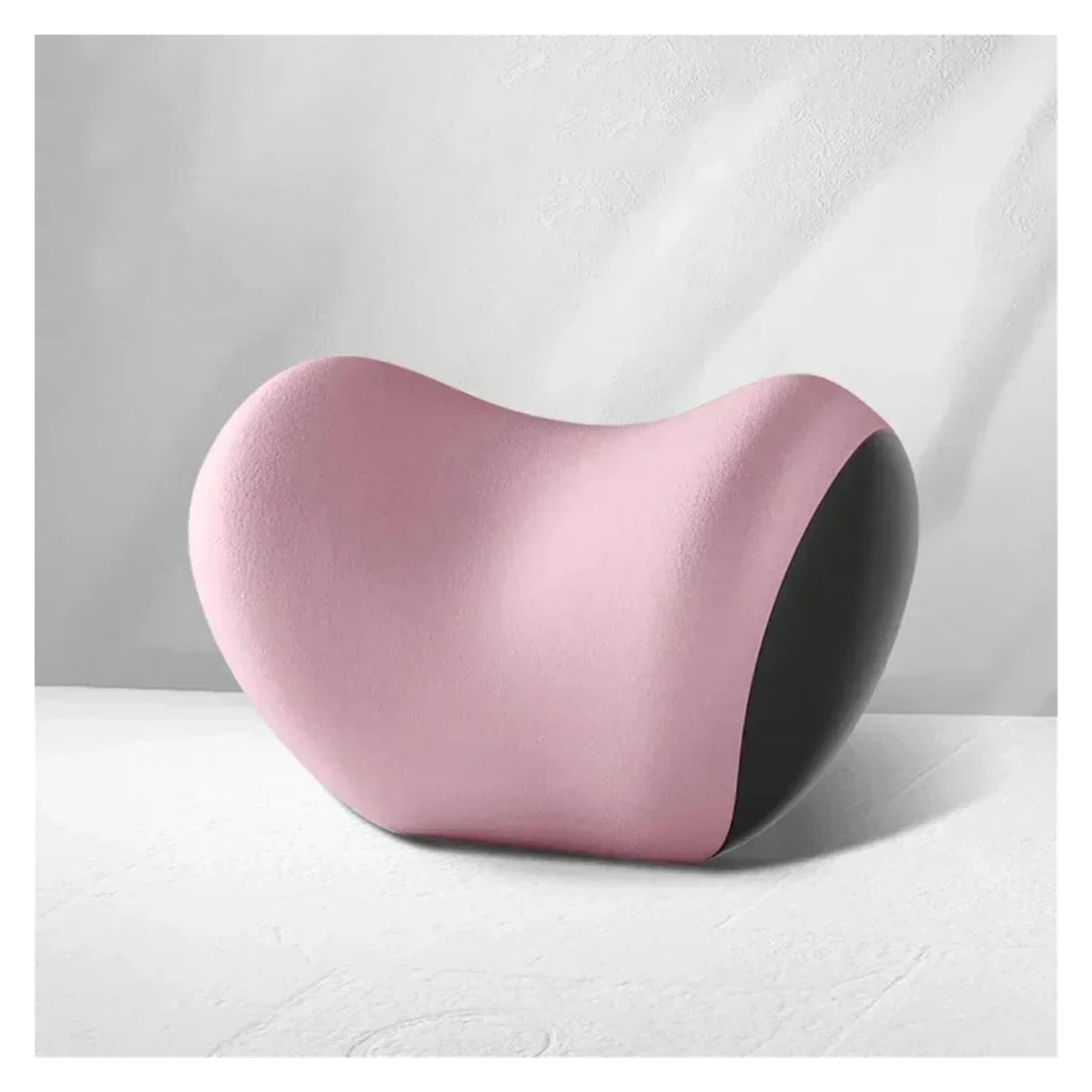 Hviyroi car seat cushion Universal Car Headrest Neck Support Pillow Memory Foam Seat Cushion Four-Season(Pink)