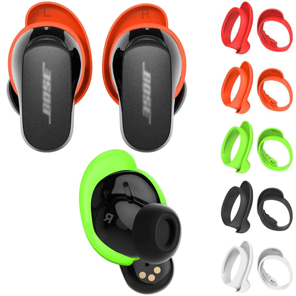 rubber 　Bose QuietComfort Earbuds II BLOOOK Nauszniki kompatybilne z Bose QuietComfort Earbuds II