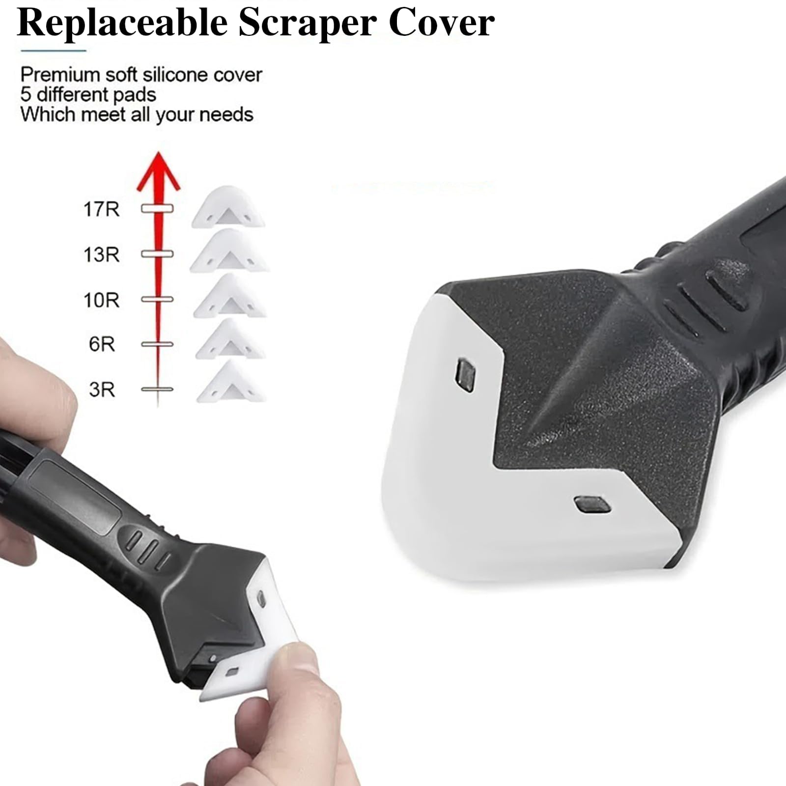 Kit Rimozione Silicone 34 Pezzi - Raschietto Professionale Per Sigillanti - Foto 5