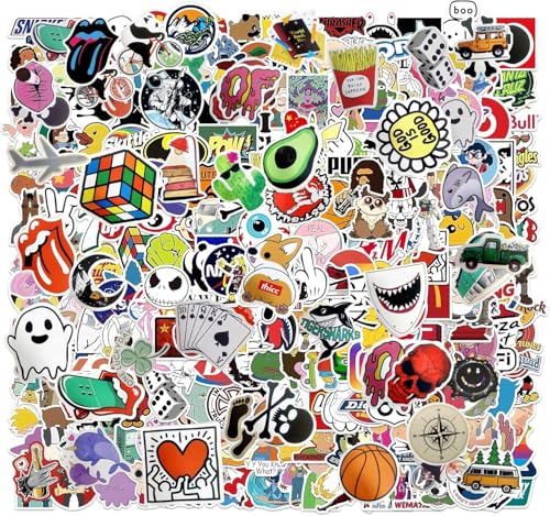 Moda Callejera Pegatinas, 300 Piezas Cool Stickers Pack para