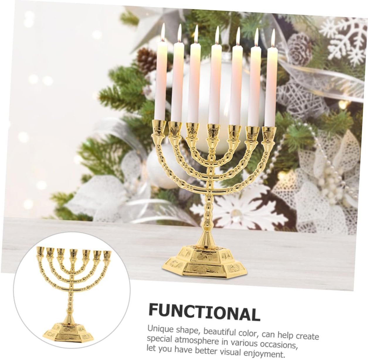 European Style Metal Taper Candlestick Holder Gold Zinc Alloy Candelabra for Wedding Party Table Centerpiece Decorative Candle Stand for Home and Event Decor