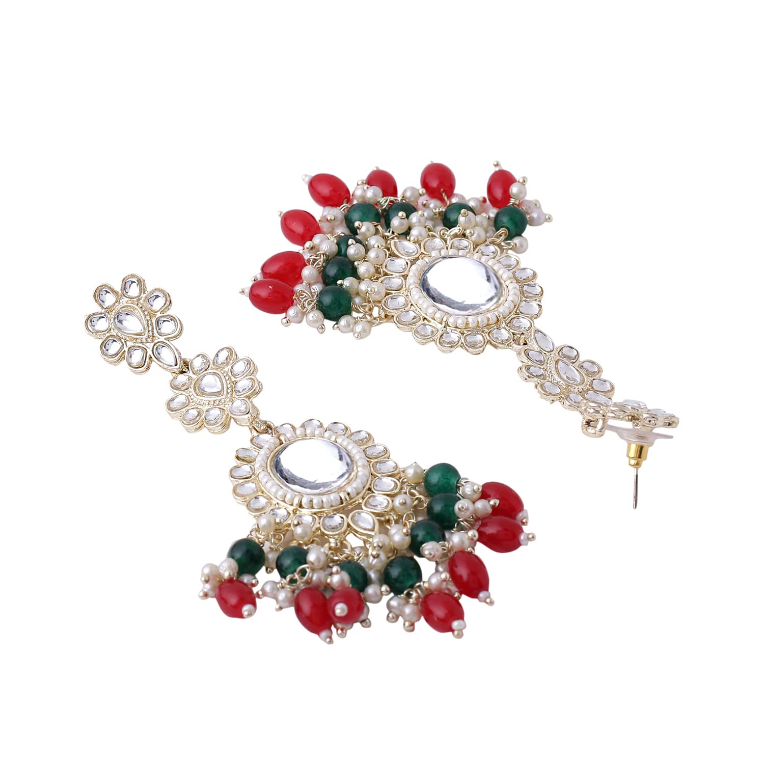 Chandbali Kundan Earrings for Women