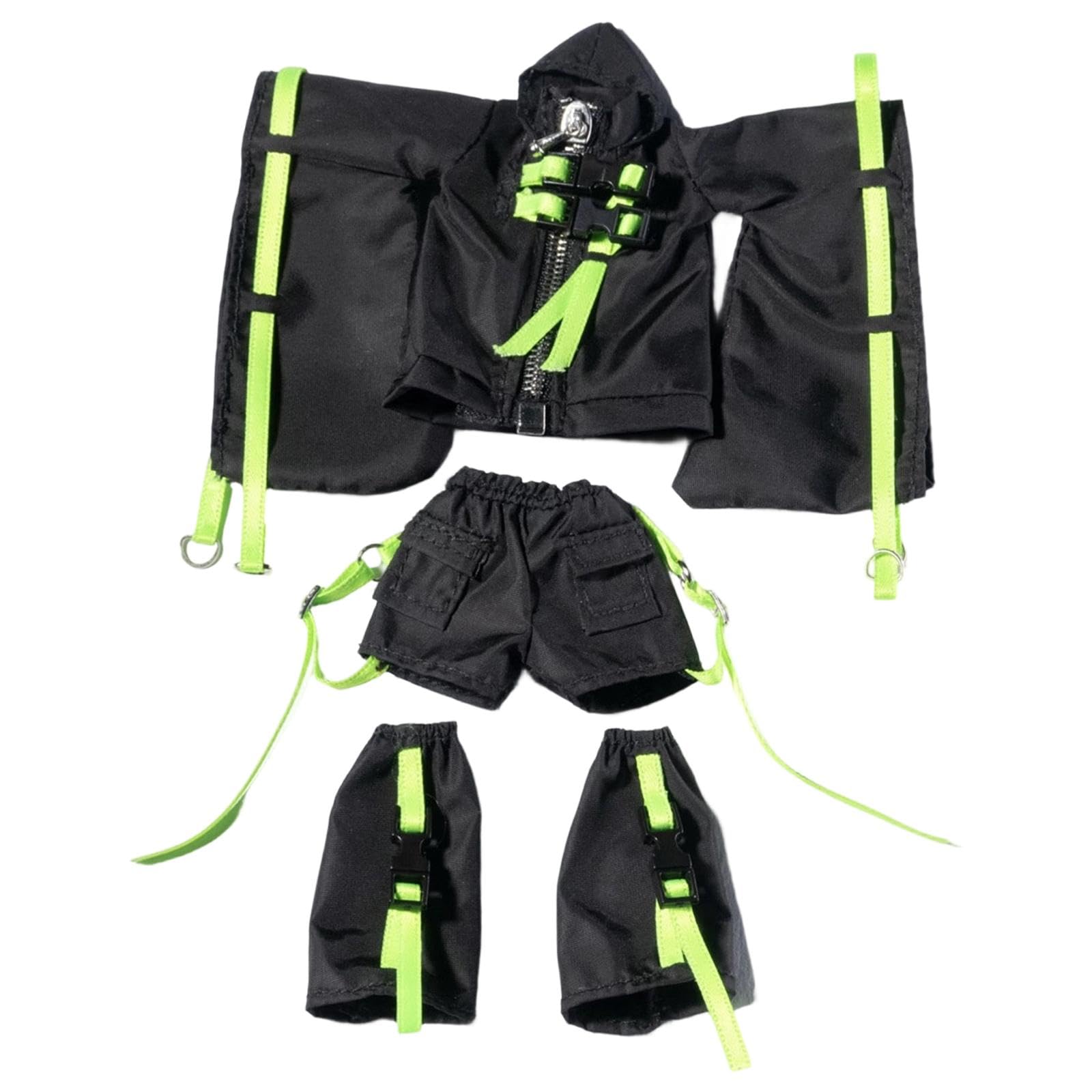 1/12 Miniatur Puppenmantel Und Shorts Set, Multifunktionales Cosplay Puppenoutfit