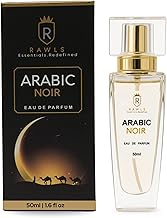 RAWLS Arabic Noir Perfume for Men & Women, 50ml | Enriched with Coffee, Jasmine, Vanilla & Cedarwood | Long-Lasting Eau de Parfum for All Skin Types
