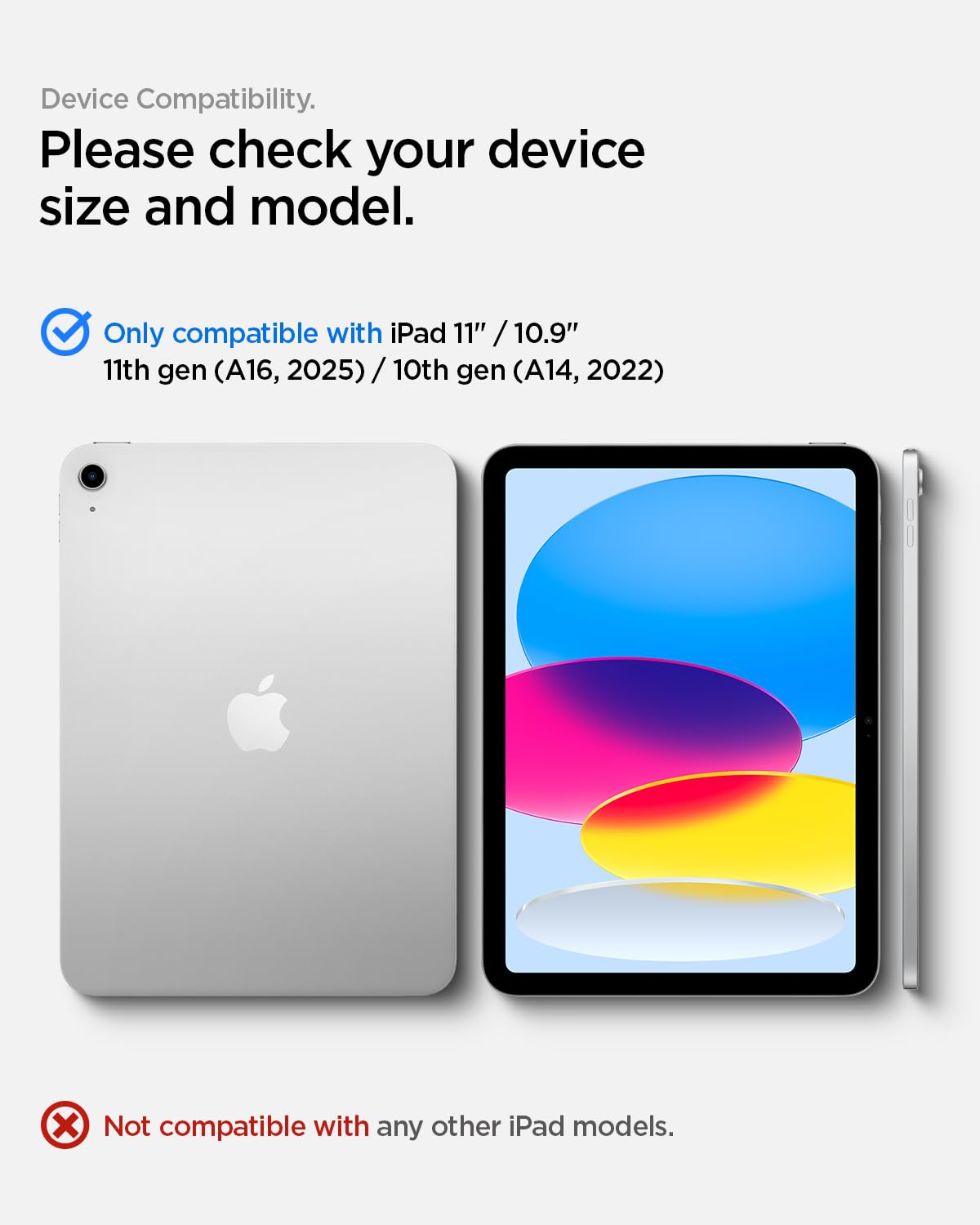 Spigen AlignMaster T Tempered Glass Screen Protector Guard for iPad Pro 11 inch (M5, 2025) / (M4, 2024) [1 Pack] — Amazon image 2