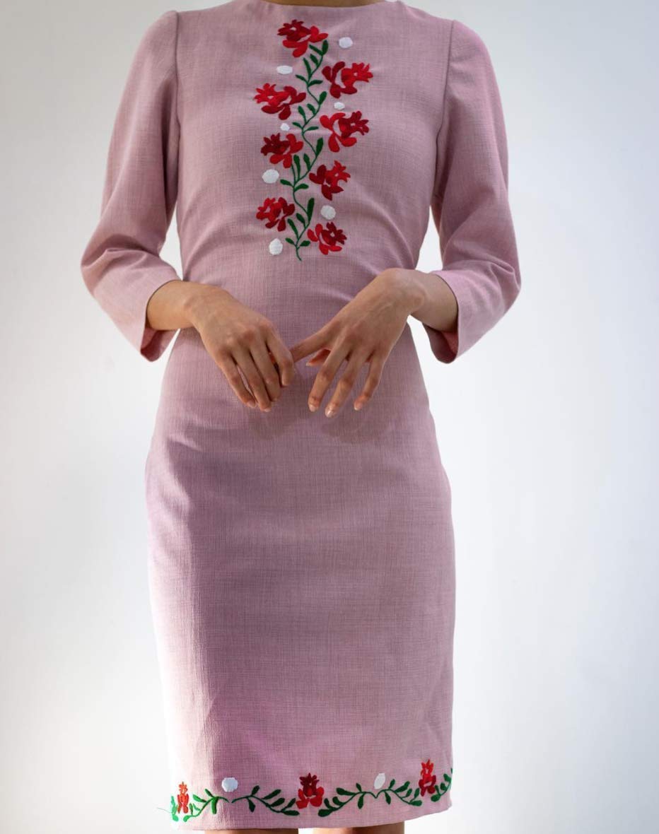 Hand embroidery dress Clearance