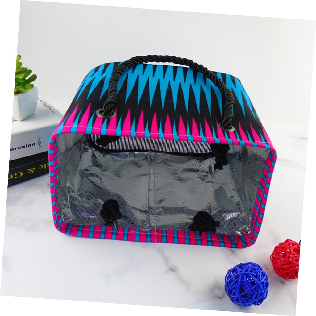 Bolsa de Viaje para Baño Almacenamiento Cesta para Artículos de Tocador Organizador de Baño Bolsa de para Gimnasio Viajes