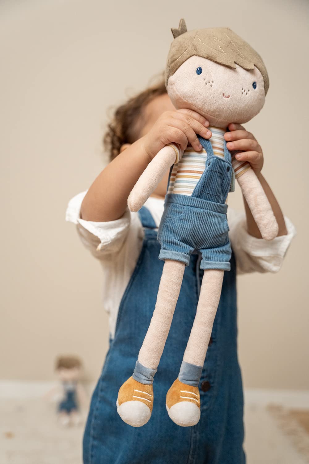 Little Dutch Muñeco de trapo Jim – (50 cm) (Vintage Sunny Stripes)