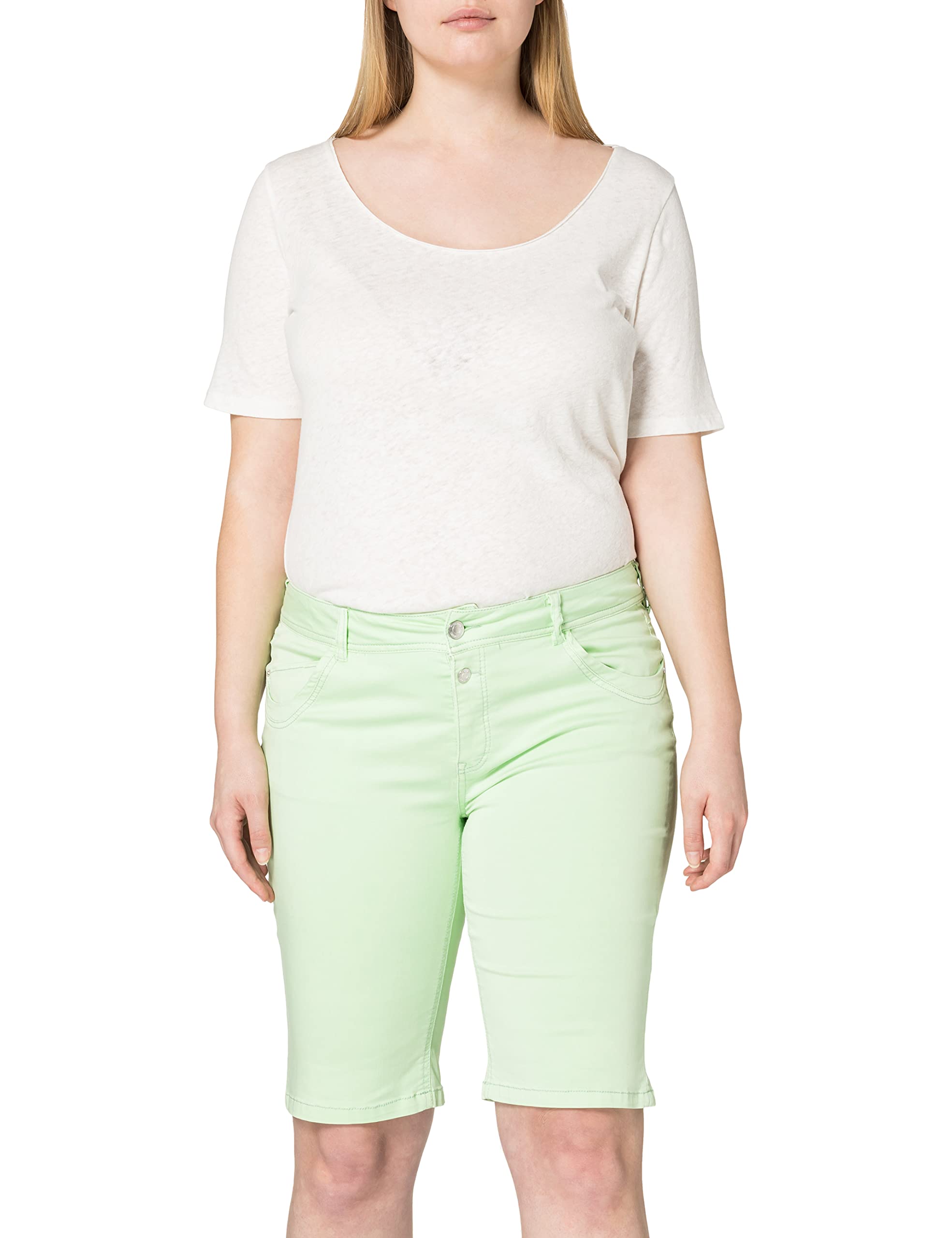 Timezone Women's Slim NaliTZ Short Shorts, Cactus Green, 24