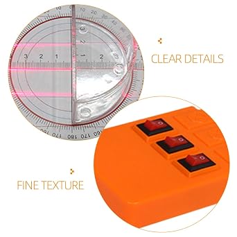 Physics Optical Experiment Set Plastic Science Classroom Optics Kit Refraction Prism and Convex Lens for Laboratories Independent Learning