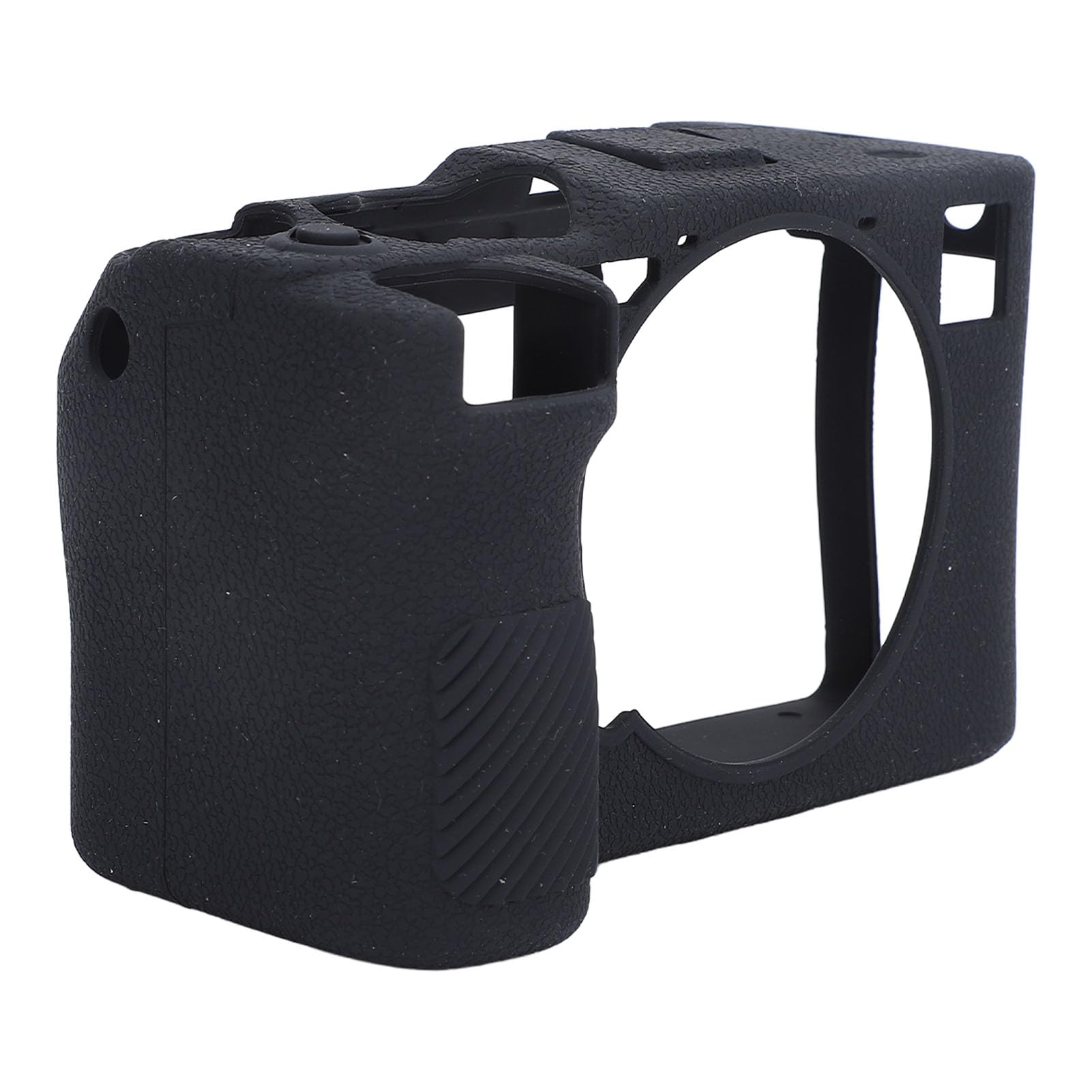 Custodia per Fotocamera per A7C II Custodia Protettiva in Silicone Antigraffio per Fotografia All'aperto Nera