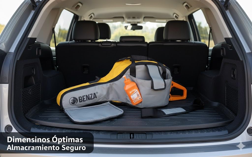 Bolsa Benza para Motosierra de 25 cc - 68x25x26 cm