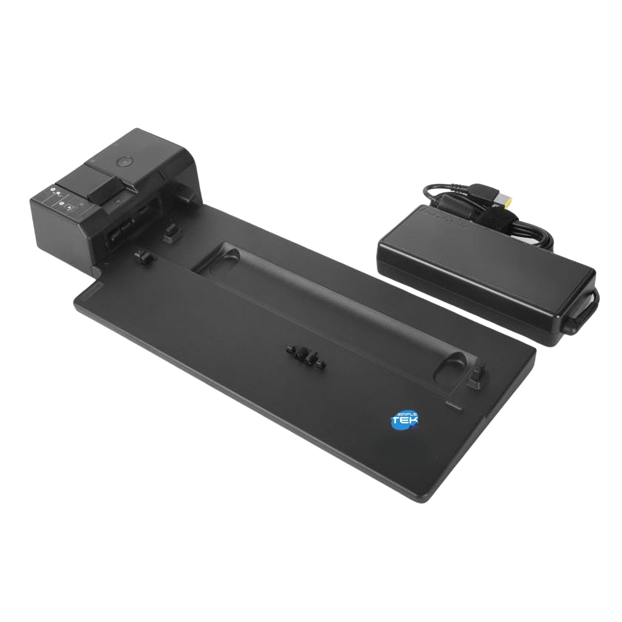 SIMPLETEK - Docking Station Professionale con Alimentatore | Compatibile con L14 Gen1, L15 Gen1, T14 Gen1/Gen2 | Uscite Video e USB Multiple (Ricondizionato)