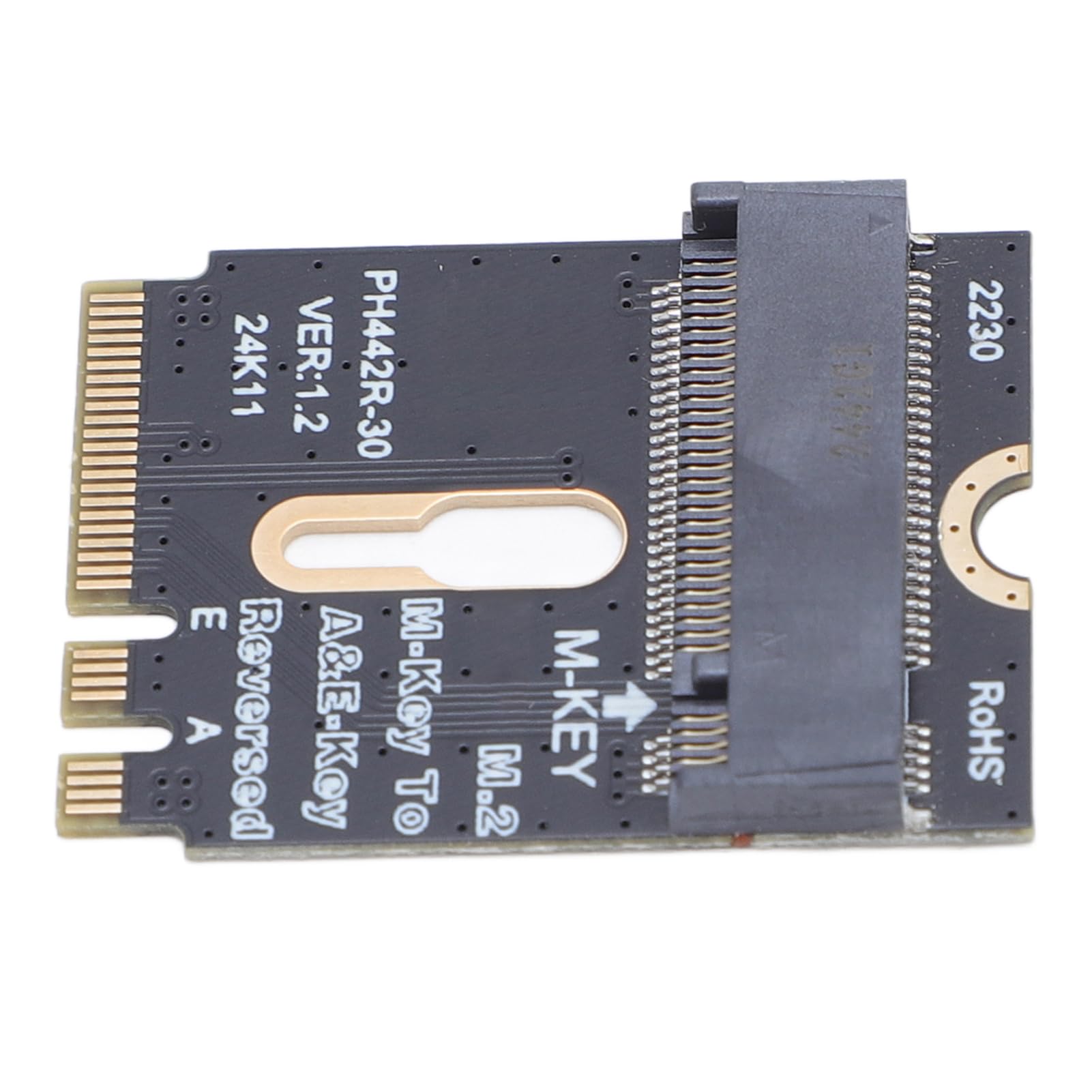 M.2 A i E WiFi Port PCIE 4.0 M KLUCZ NVME SSD Adapter, Obsługa Prędkości PCIE 4.0 dla NVME SSD, 2230 2240 2260 2280 M.2 Rozmiary Kart