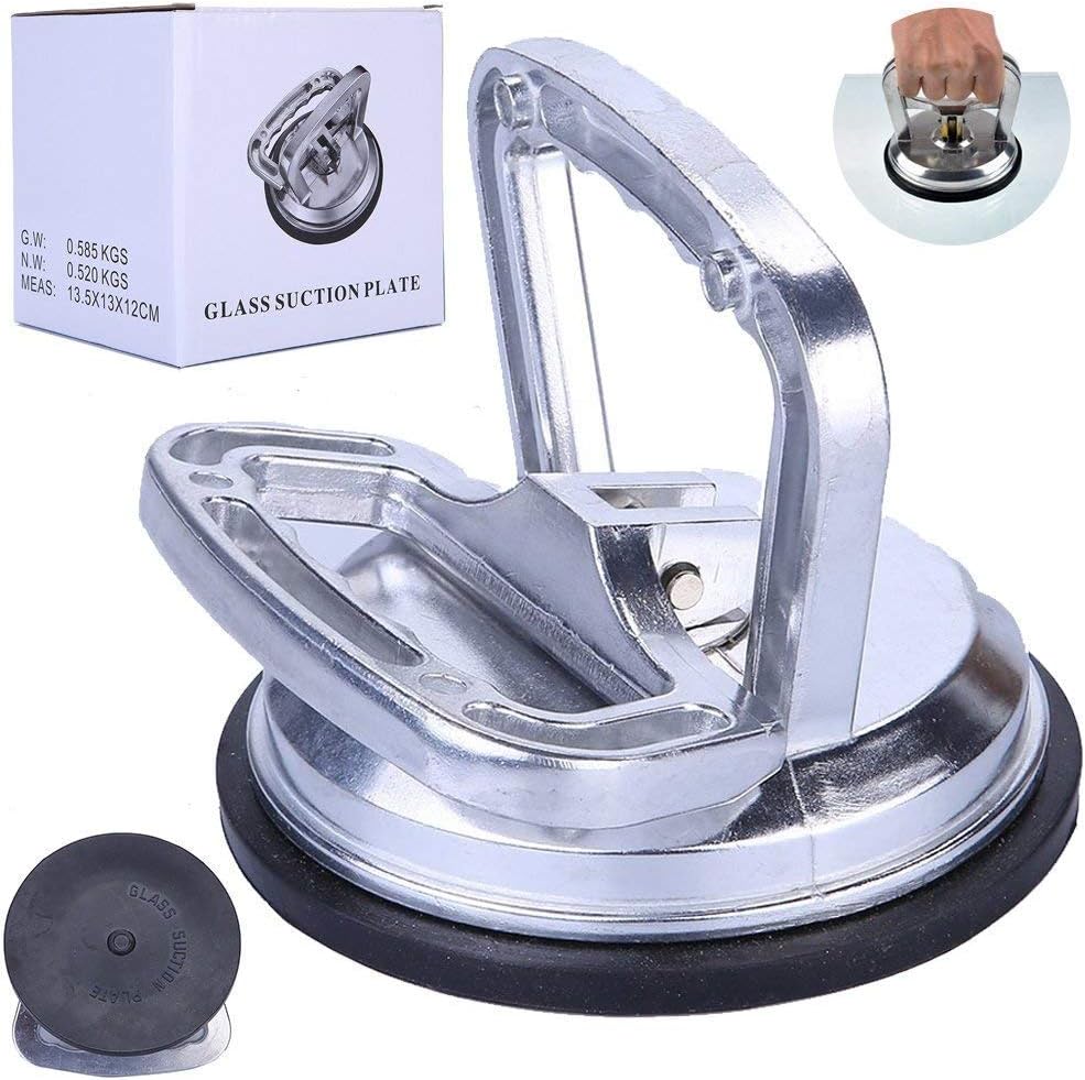 Aluminum Suction Cup Dent Puller Handle Lifter – Dent Remover Heavy Duty Glass Lifting